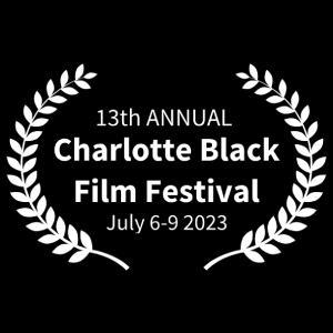 Charlotte Black Film Festival T-shirt de empresa privada Logotipo